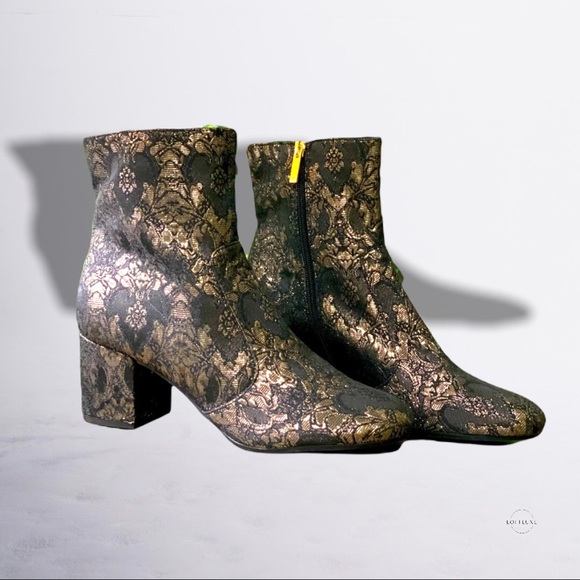 NWT Unisa  Unkiannaa Brocade   Ankle Boot Sz 10 - Picture 2 of 11